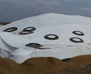 Bunker Cover Silage Sheeting from Blue Lake Plastics