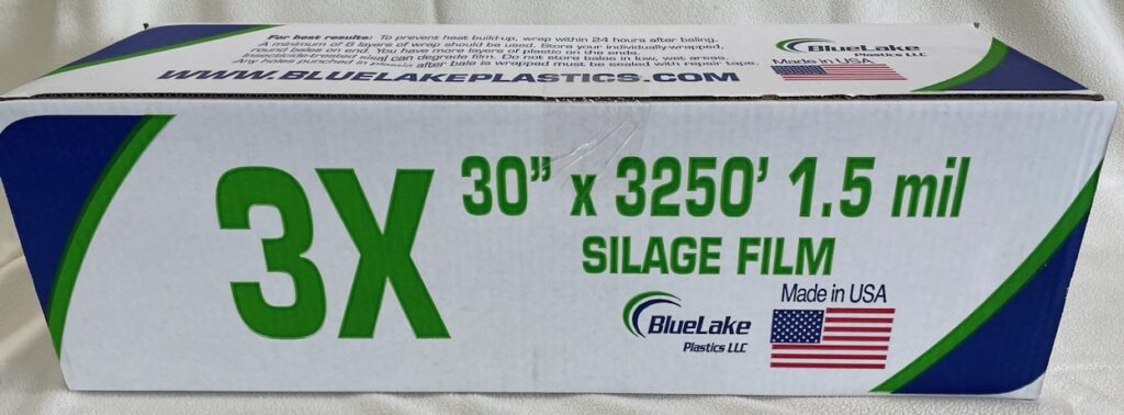 Silage Film 1.5 mil to wrap silage bales